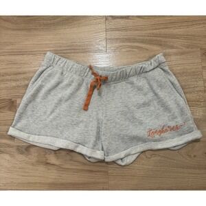 Longhorn Apparel Womens Texas Longhorns Grey Mainstream French Terry Shorts M